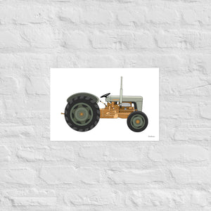 Furrow & Fields Poster Ferguson FE 35 (Copper Belly) | Poster Quality Farmers Merch