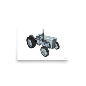 Furrow & Fields Poster Ferguson TE 20 | Poster Quality Farmers Merch