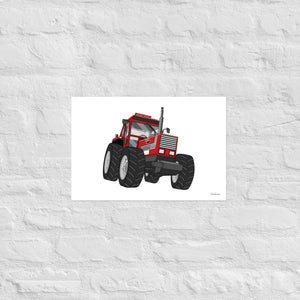 Furrow & Fields Poster FIAT 1880 4WD | Poster Quality Farmers Merch
