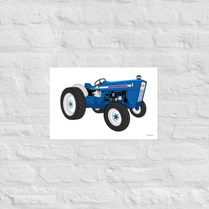 Furrow & Fields Poster Ford 2000 | Poster Quality Farmers Merch