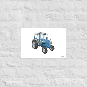 Furrow & Fields Poster Ford 4600 | Poster Quality Farmers Merch