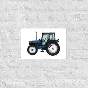 Furrow & Fields Poster Ford 6640 | Poster Quality Farmers Merch