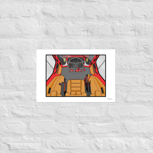 Furrow & Fields Poster International Cabin | Poster Quality Farmers Merch