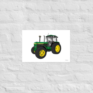 Furrow & Fields Poster John Deere 3650 | Poster Quality Farmers Merch