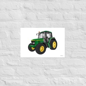 Furrow & Fields Poster John Deere 6800 | Poster Quality Farmers Merch