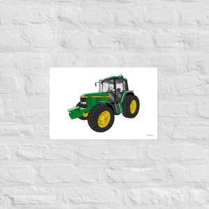 Furrow & Fields Poster John Deere 6900 | Poster Quality Farmers Merch