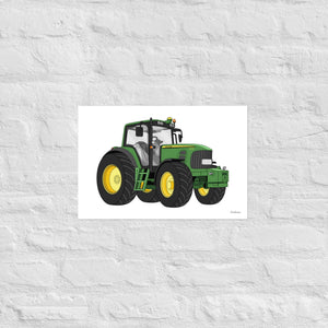 Furrow & Fields Poster John Deere 6930 Premium | Poster Quality Farmers Merch