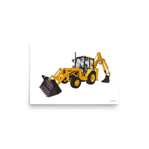 Furrow & Fields Poster Massey 50HX | Poster Quality Farmers Merch