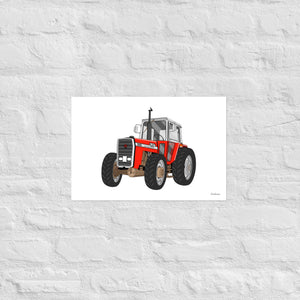Furrow & Fields Poster Massey 595 | Poster Quality Farmers Merch
