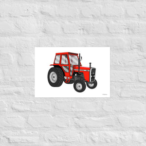 Furrow & Fields Poster Massey Ferguson 265 | Poster Quality Farmers Merch