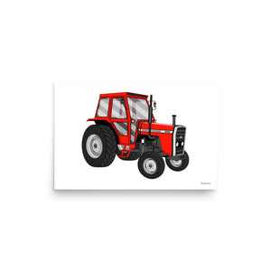 Furrow & Fields Poster Massey Ferguson 265 | Poster Quality Farmers Merch