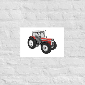 Furrow & Fields Poster Massey Ferguson 399 | Poster Quality Farmers Merch