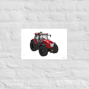 Furrow & Fields Poster McCormick X6 Vt Drive | Poster Quality Farmers Merch