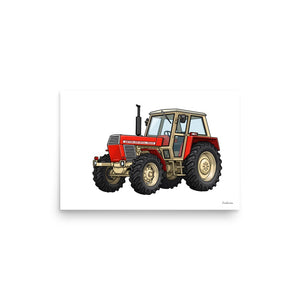 Furrow & Fields Poster Zetor 12045 | Poster Quality Farmers Merch