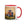 Furrow & Fields Red / 11 oz Massey Ferguson 1200 Splash Art | Mug with Color Inside Quality Farmers Merch