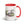Furrow & Fields Red CLAAS Lexion 8600 TerraTrac Pencil Sketch | 15 oz Mug with Color Inside Quality Farmers Merch