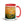 Furrow & Fields Red JCB 806 Splash Art | 15 oz Mug with Color Inside Quality Farmers Merch