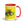 Furrow & Fields Red Massey Ferguson 6255 Pop Art | 15 oz Mug with Color Inside Quality Farmers Merch