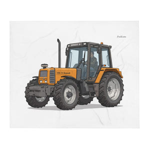 Furrow & Fields Renault 106-54 TL Illustration | Throw Blanket Quality Farmers Merch