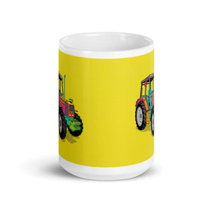 Furrow & Fields Renault 106-54 TL Pop Art | White Glossy Mug Quality Farmers Merch