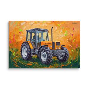Furrow & Fields Renault 106-54 TL Splash Art | Canvas Quality Farmers Merch