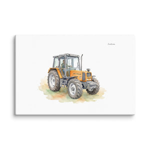 Furrow & Fields Renault 106-54 TL Watercolor | Canvas Quality Farmers Merch