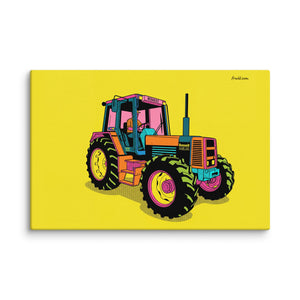 Furrow & Fields Renault 145.14 TX Pop Art | Canvas Quality Farmers Merch