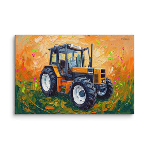 Furrow & Fields Renault 145.14 TX Splash Art | Canvas Quality Farmers Merch