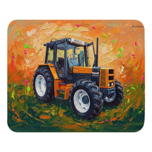 Furrow & Fields Renault 145.14 TX Splash Art | Mouse Mat Quality Farmers Merch
