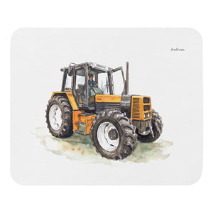 Furrow & Fields Renault 145.14 TX Watercolor | Mouse Mat Quality Farmers Merch
