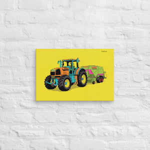 Furrow & Fields Renault Atles 926 RZ Pop Art | Canvas Quality Farmers Merch