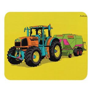 Furrow & Fields Renault Atles 926 RZ Pop Art | Mouse Mat Quality Farmers Merch