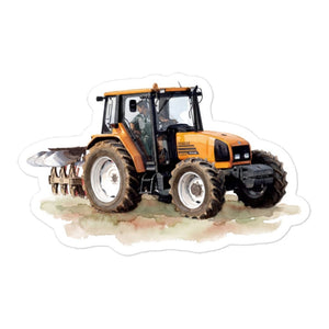 Furrow & Fields Renault Ceres 340X Watercolor | Bubble-free stickers Quality Farmers Merch