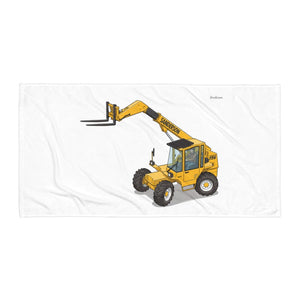 Furrow & Fields Sanderson 726 Teleporter Illustration | Beach Towel Quality Farmers Merch