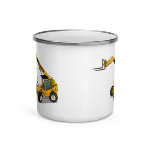 Furrow & Fields Sanderson 726 Teleporter Illustration | Enamel Mug Quality Farmers Merch