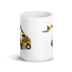 Furrow & Fields Sanderson 726 Teleporter Illustration | White Glossy Mug Quality Farmers Merch