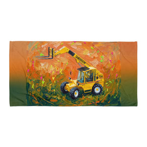 Furrow & Fields Sanderson 726 Teleporter Splash Art | Beach Towel Quality Farmers Merch