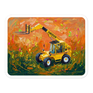 Furrow & Fields Sanderson 726 Teleporter Splash Art | Bubble-free stickers Quality Farmers Merch