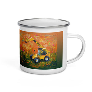 Furrow & Fields Sanderson 726 Teleporter Splash Art | Enamel Mug Quality Farmers Merch