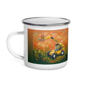 Furrow & Fields Sanderson 726 Teleporter Splash Art | Enamel Mug Quality Farmers Merch