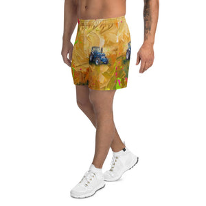Furrow & Fields Shorts Ford 5610 Force II Splash Art | All-Over Print Athletic Shorts Quality Farmers Merch
