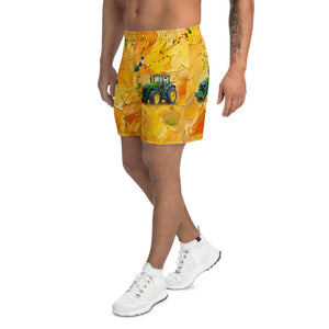 Furrow & Fields Shorts John Deere 8345R Splash Art | All-Over Print Athletic Shorts Quality Farmers Merch