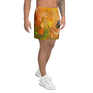 Furrow & Fields Shorts Terex 860 Elite Splash Art | All-Over Print Athletic Shorts Quality Farmers Merch