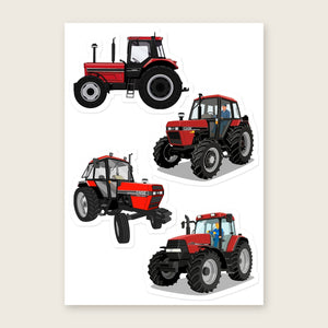 Furrow & Fields Sticker Sheet A5 (5.83″×8.27″) Case Illustrated No. 3 | Kiss-Cut Sticker Sheet Quality Farmers Merch