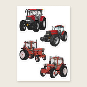 Furrow & Fields Sticker Sheet A5 (5.83″×8.27″) Case Illustrated No. 4 | Kiss-Cut Sticker Sheet Quality Farmers Merch
