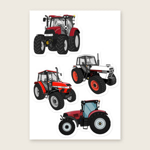 Furrow & Fields Sticker Sheet A5 (5.83″×8.27″) Case Illustrated No. 5 | Kiss-Cut Sticker Sheet Quality Farmers Merch