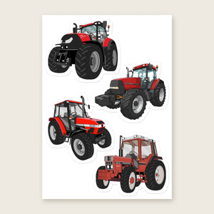Furrow & Fields Sticker Sheet A5 (5.83″×8.27″) Case Illustrated No. 6 | Kiss-Cut Sticker Sheet Quality Farmers Merch
