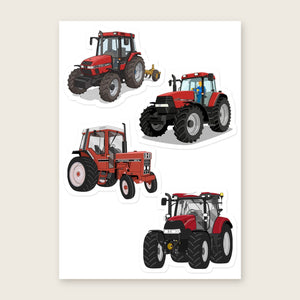 Furrow & Fields Sticker Sheet A5 (5.83″×8.27″) Case Illustrated No. 7 | Kiss-Cut Sticker Sheet Quality Farmers Merch