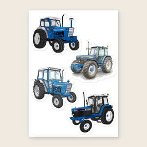 Furrow & Fields Sticker Sheet A5 (5.83″×8.27″) Ford Illustrated No. 39 | Kiss-Cut Sticker Sheet Quality Farmers Merch