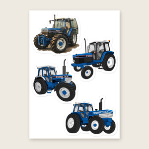 Furrow & Fields Sticker Sheet A5 (5.83″×8.27″) Ford Illustrated No. 40 | Kiss-Cut Sticker Sheet Quality Farmers Merch